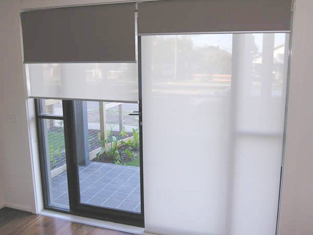 glass door window