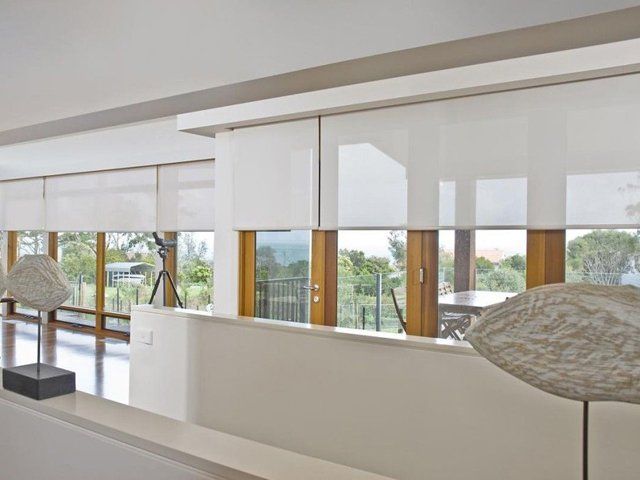 glass window Roller Blinds gold coast