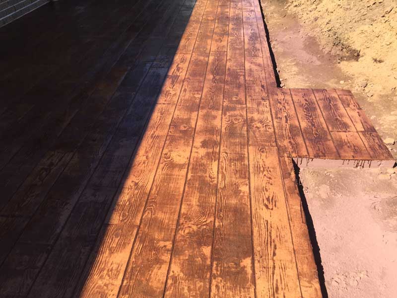 wood deck flooring