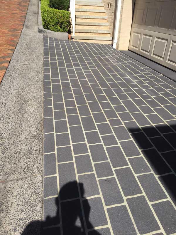 patterned concrete