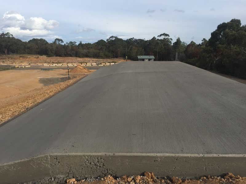 concrete slab foundation
