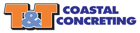 T & T Coastal Concreting logo t and t coastal concreting logo