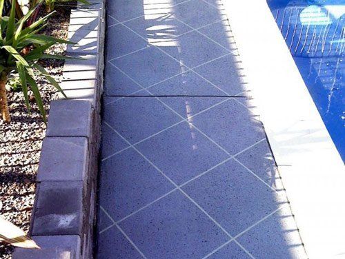 Coloured and stencilled concrete coloured and stencilled concrete