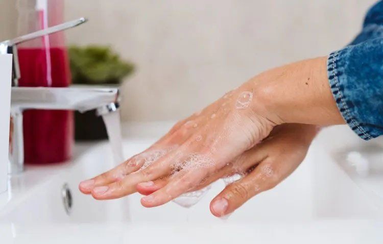 hand washing