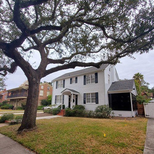 Residential House and Tree — Pooler, GA — Holcombe Painting & Wallcovering Residential House and Tree — Pooler, GA — Holcombe Painting & Wallcovering