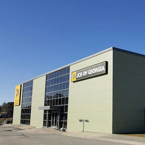 JCB of Georgia Building — Pooler, GA — Holcombe Painting & Wallcovering JCB of Georgia Building — Pooler, GA — Holcombe Painting & Wallcovering