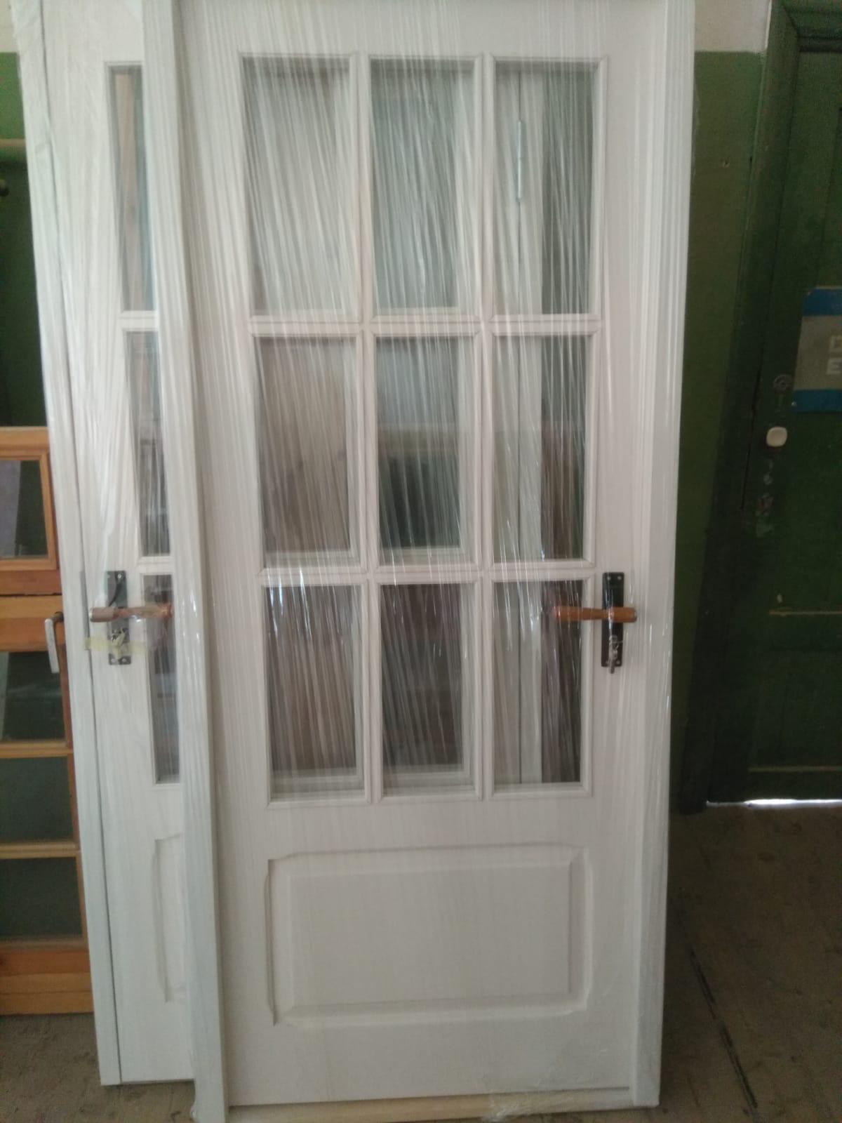 Wooden door production