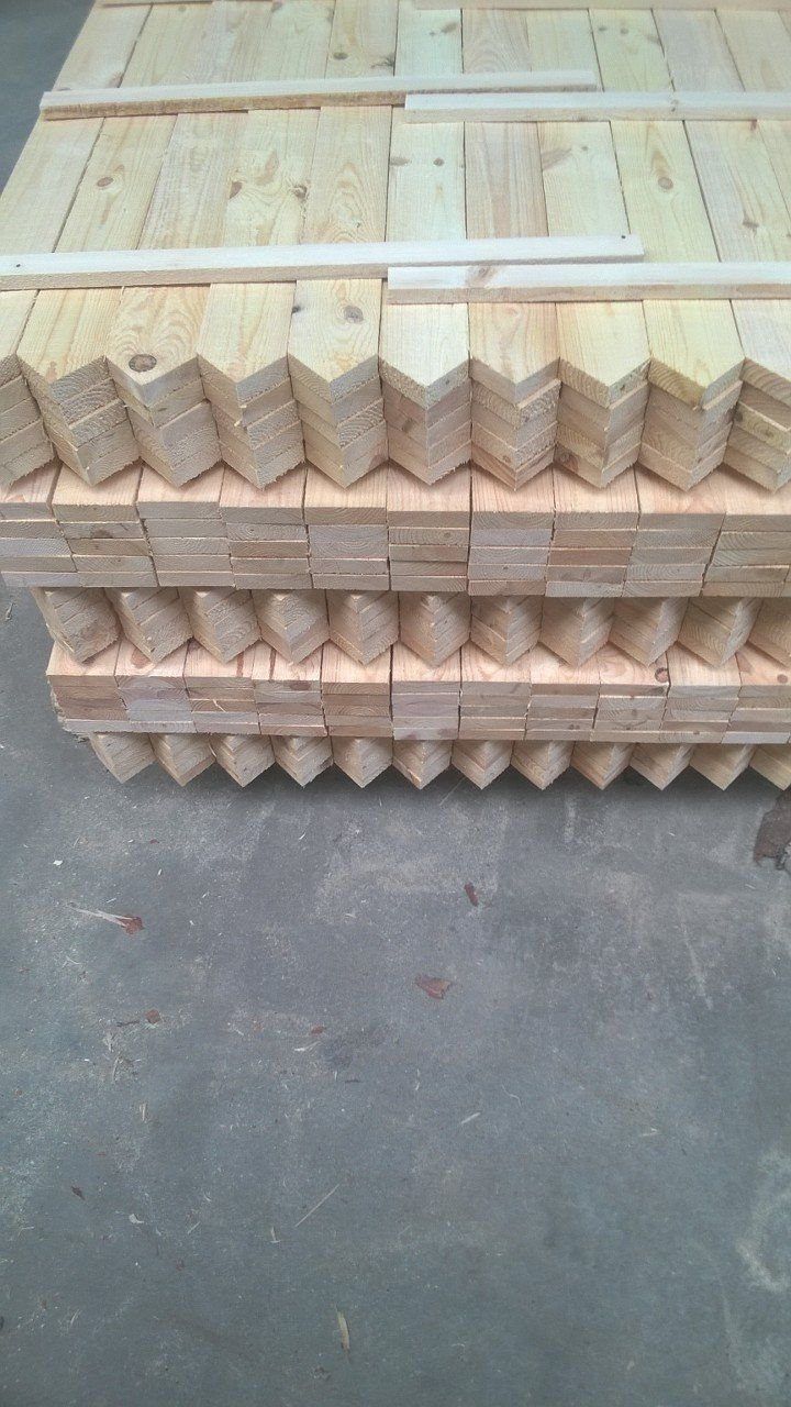 Wooden fence