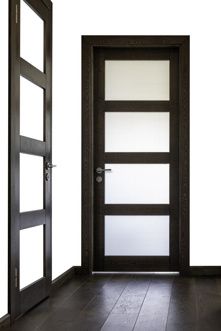 Wooden door production