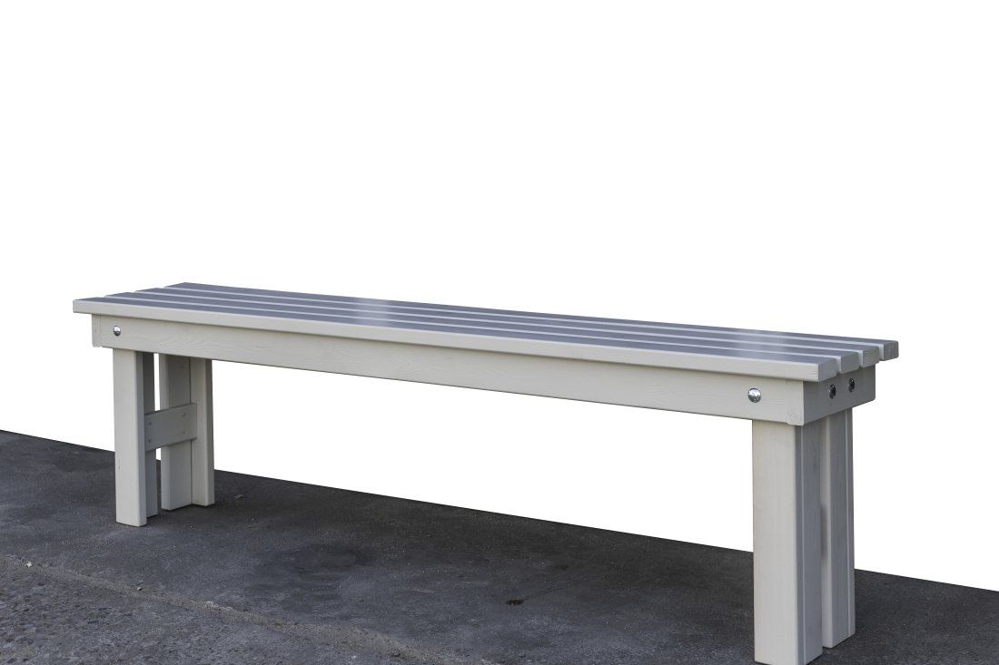 Manufacture of wooden benches