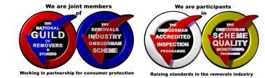 Moving Services - Milton Keynes - M K Removals - association logos Moving Services - Milton Keynes - M K Removals - association logos