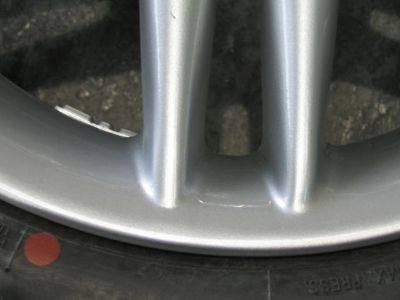 wheel after refurbishing