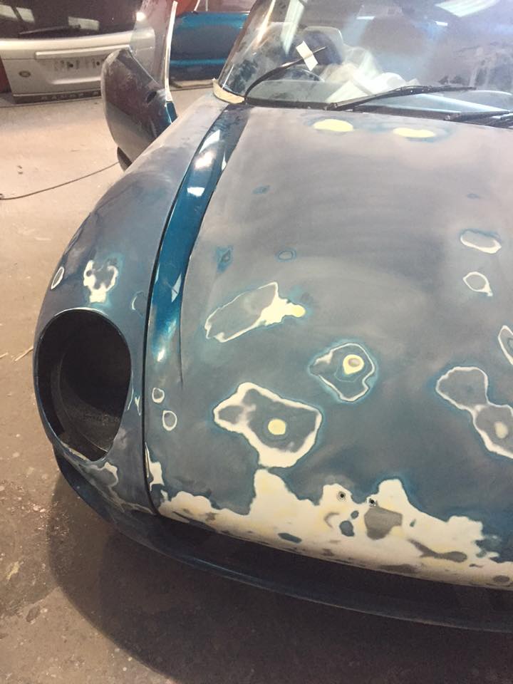 car with body damage