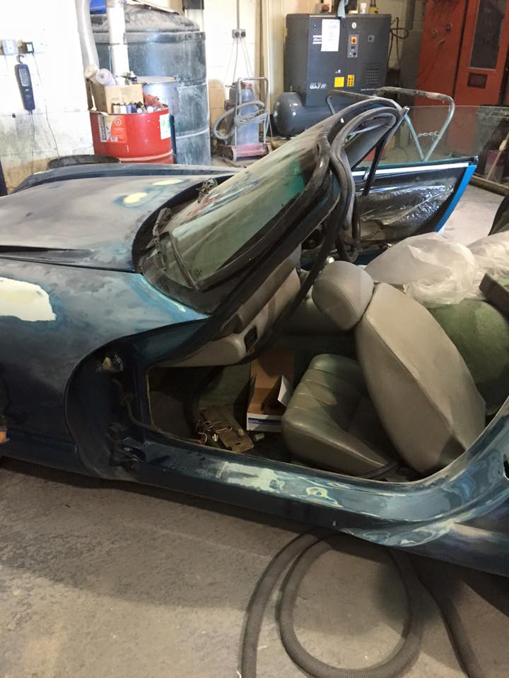 car with body damage