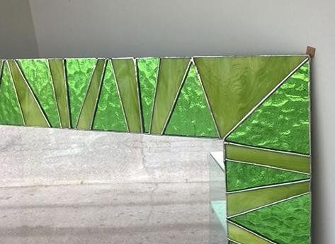 vetro decorato
