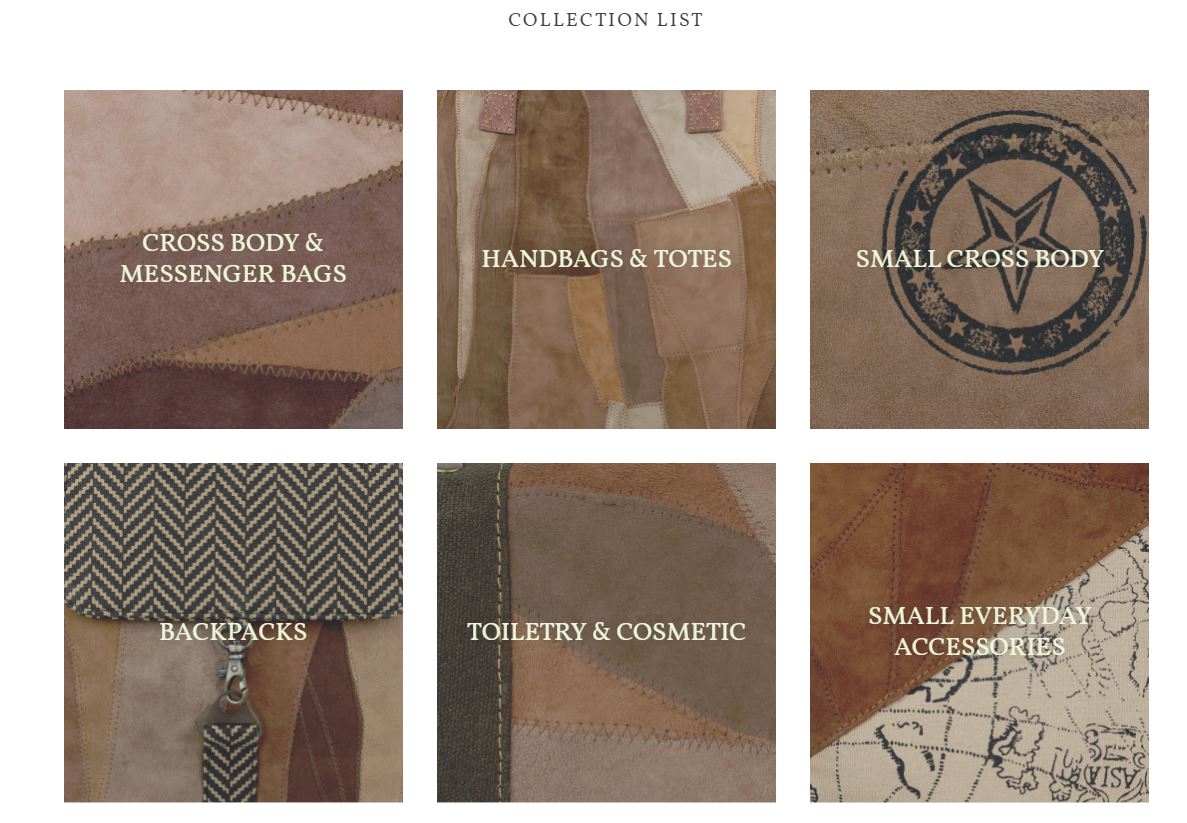 Vaan & Co Upcycled leather bags
