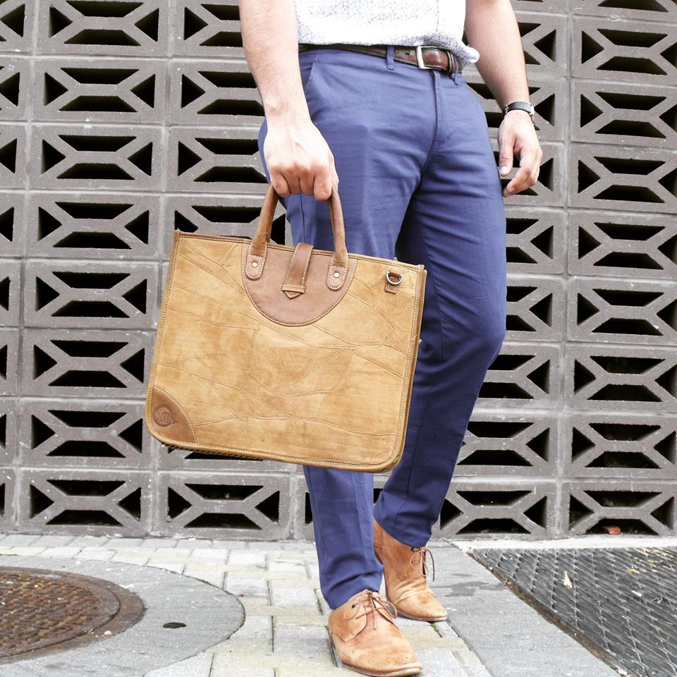 Vaan & Co Upcycled leather bags