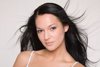 Portrait of a young woman