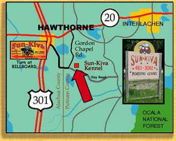 Hawthorne Map