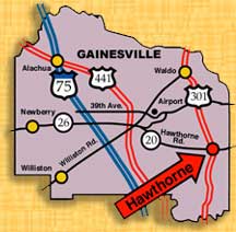 Gainesville Map