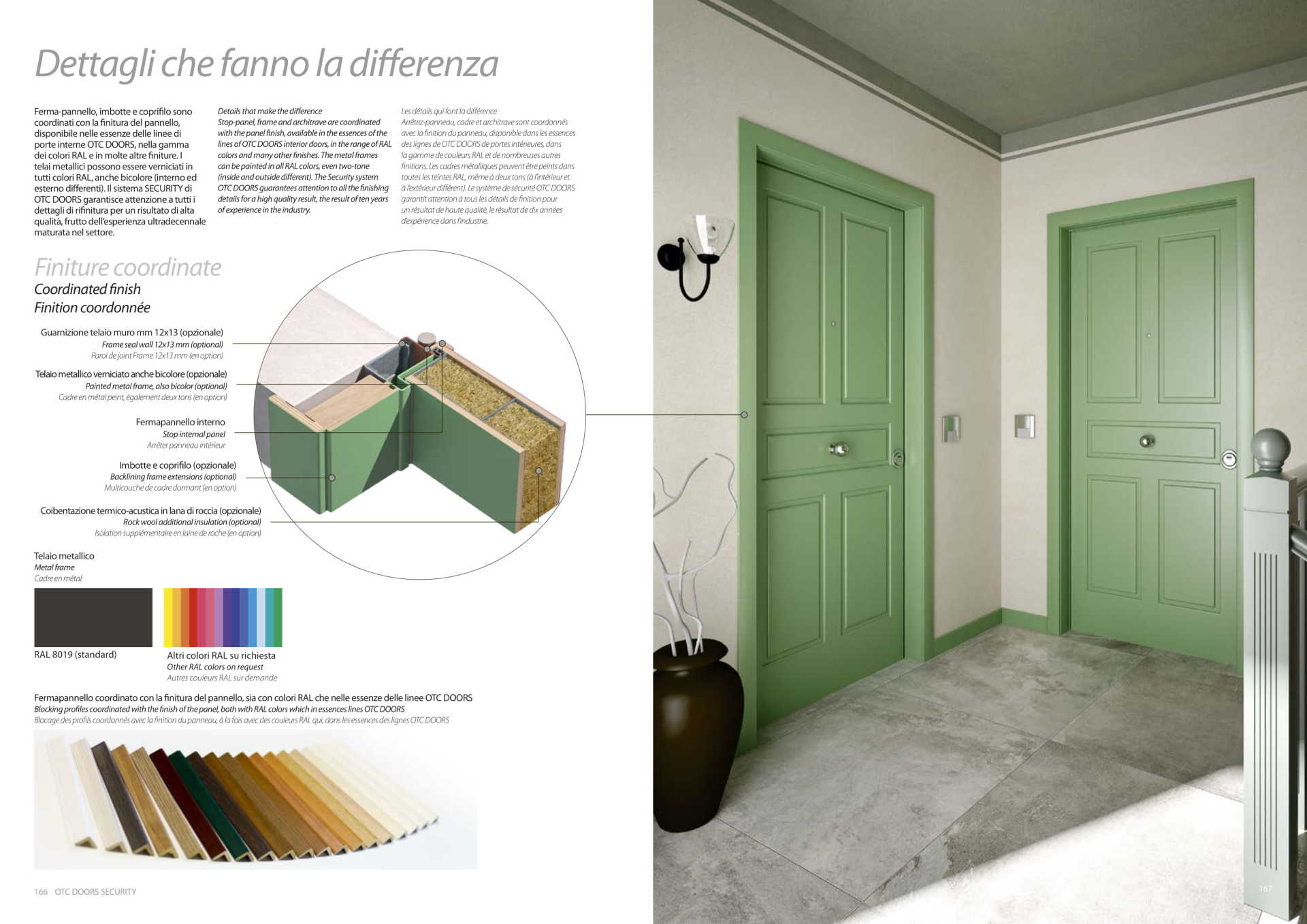 Porte verdi da interno Fea Trade Pistoia