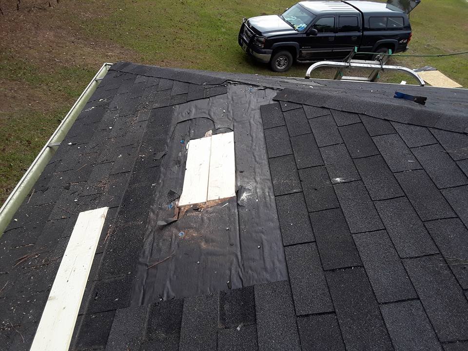 Before Roof Repair — LaGrange, GA — Ricky Smith Roofing Inc