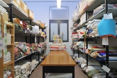 Vendita di tessuti per la casa