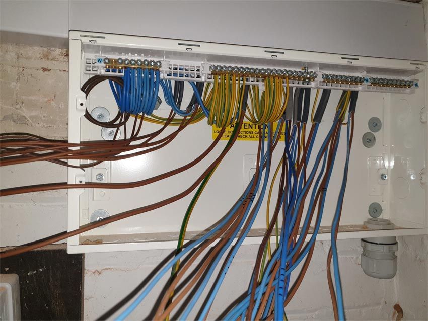Consumer Unit Cable Stripping