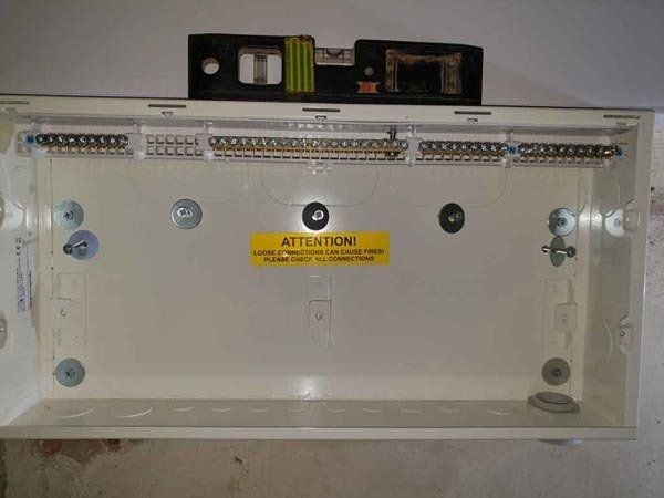 consumer unit is fully secure Leicestershire