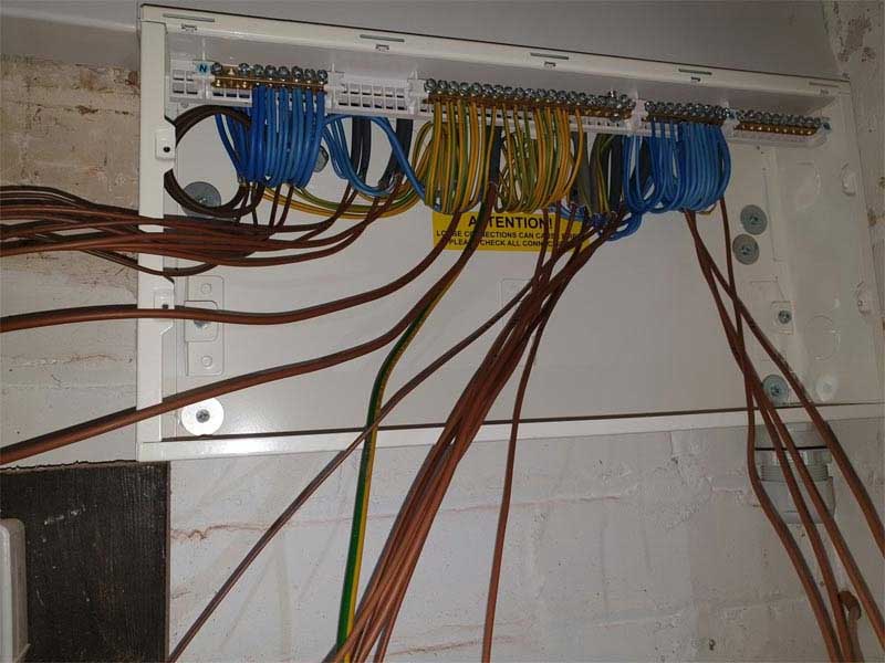 Fuse box wiring in Leicester