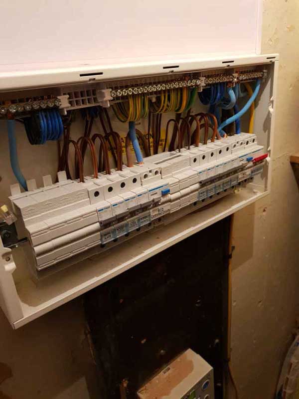Hager consumer unit