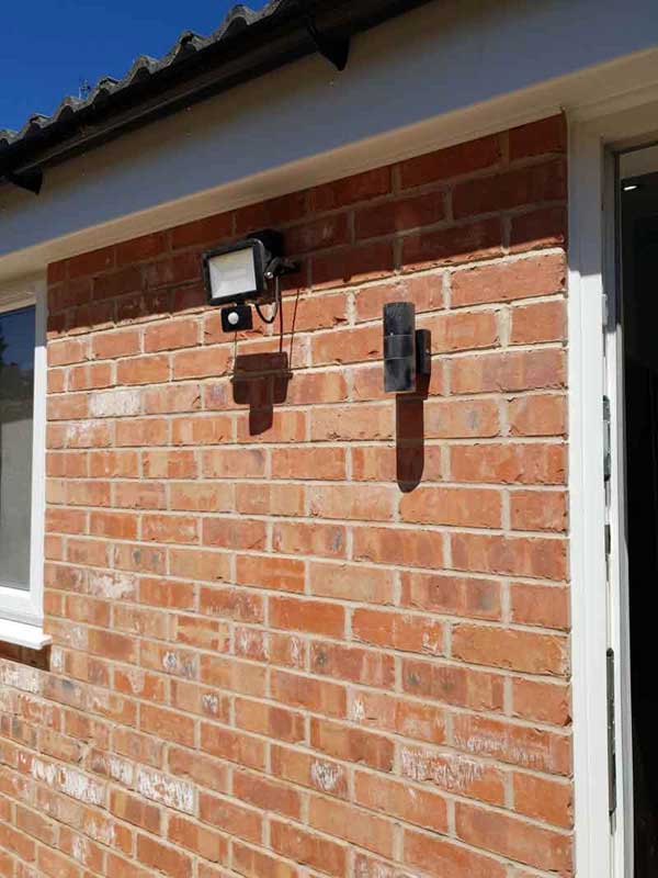 Expert Security Lighting in Leicestershire 786 Electricals