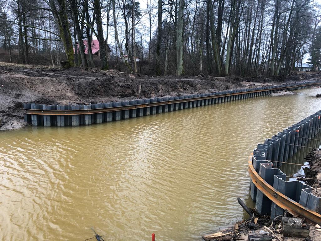 Eurotehnika PVC rievsienu uzstādīšana 7