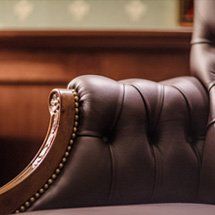 leather relaxing chair