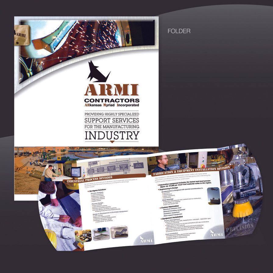 brochure, folder