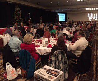 merry christmas springdale event at holiday inn convention center