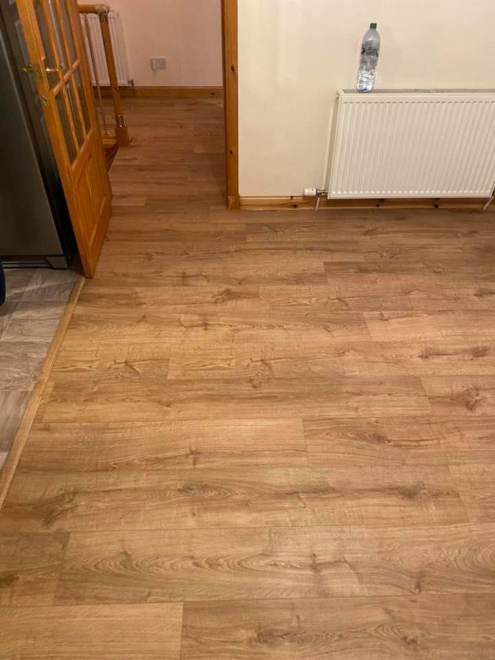 Engineered wooden flooring