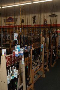 fishing poles