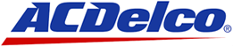 ACDelco logo in blue and red on a white background