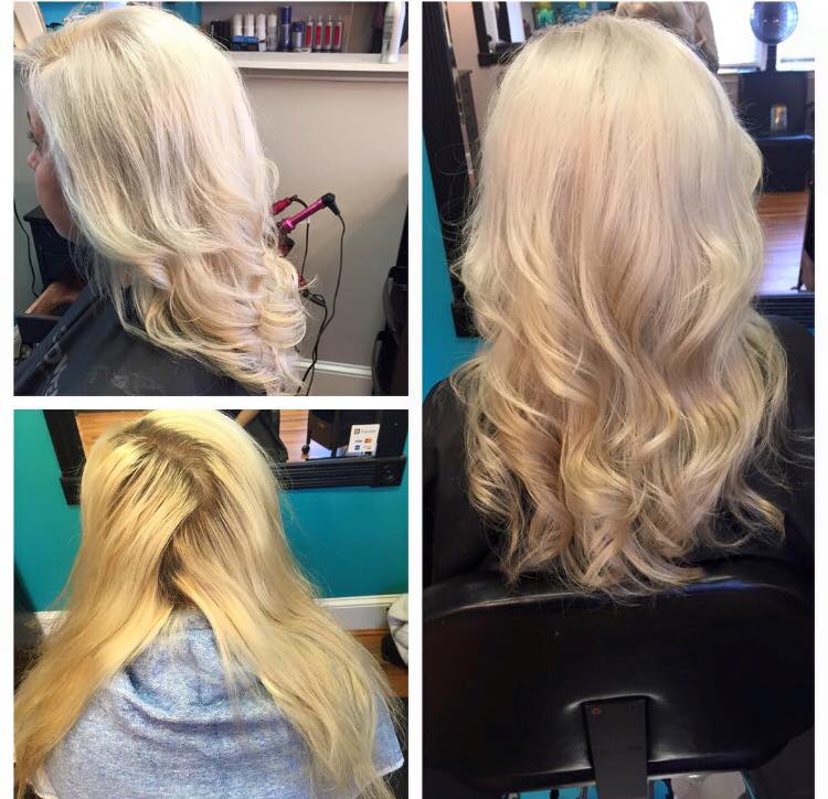 Corrective Color Treatment - Blonde to Ash Blonde