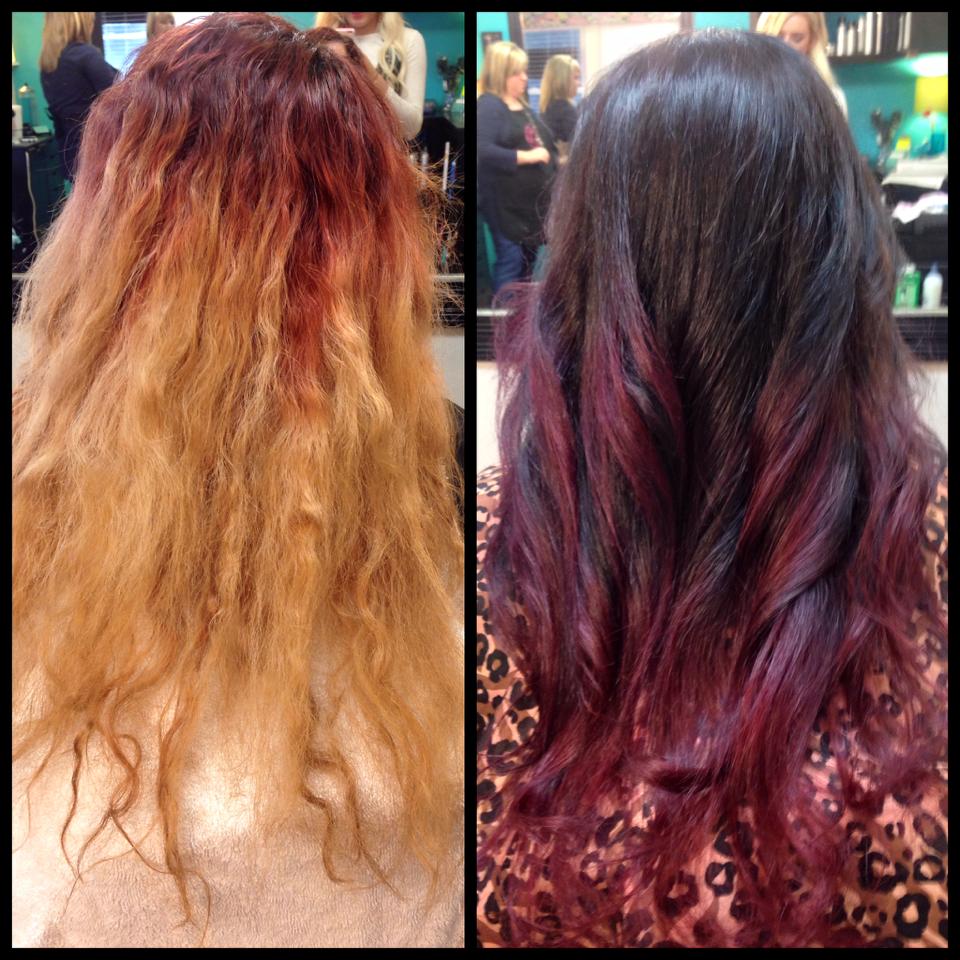 Corrective Color Treatment - Light to Dark - Spartanburg, SC