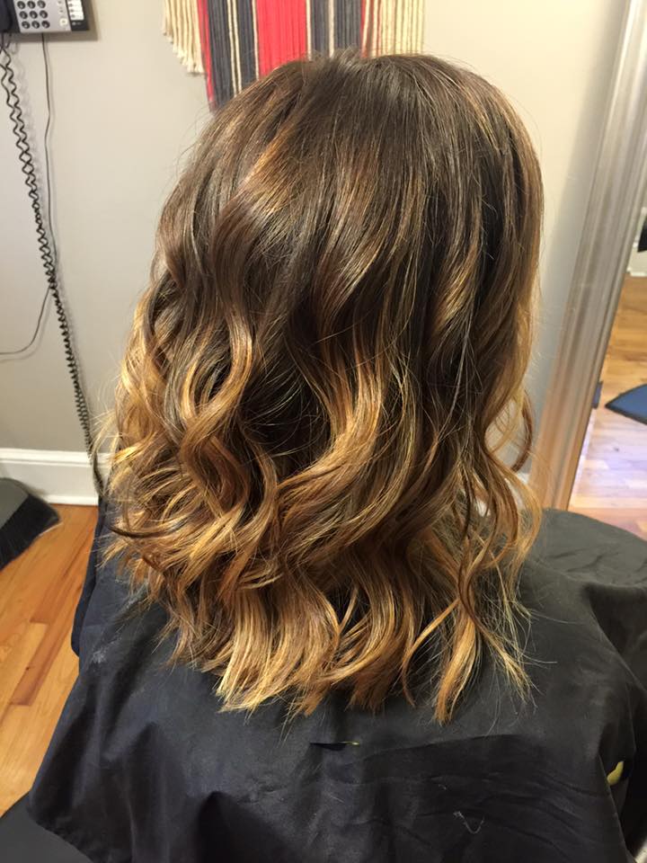 Short Hair with an Ombre Treatment