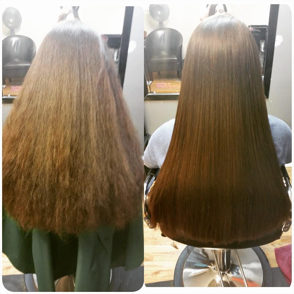 Before and After - Keratin Smoothing Treatment in Spartanburg, SC
