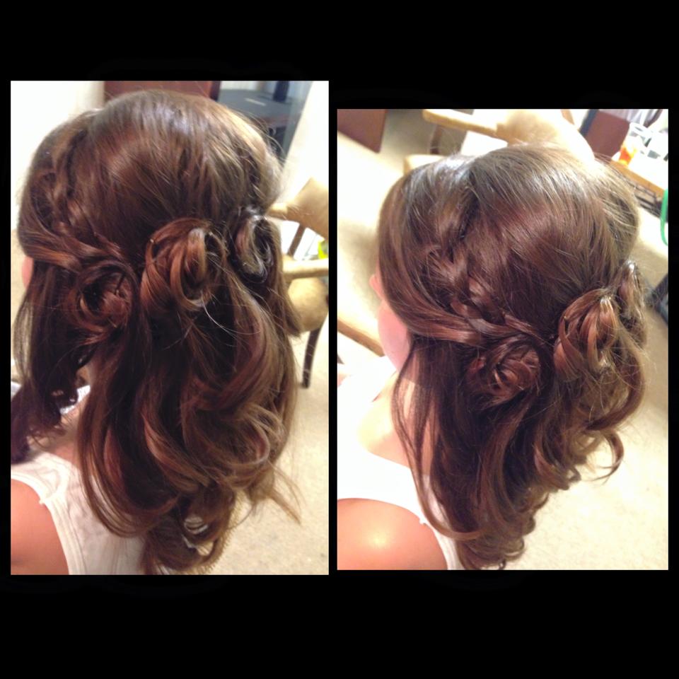 Wedding Hairstyle for Short Hair in Spartanburg, SC 7