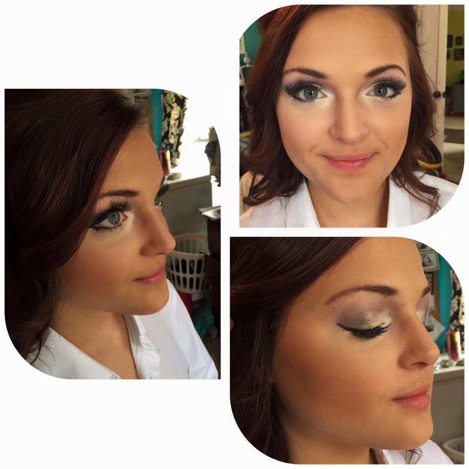 Elegant Bridal Party Makeup in Spartanburg, SC
