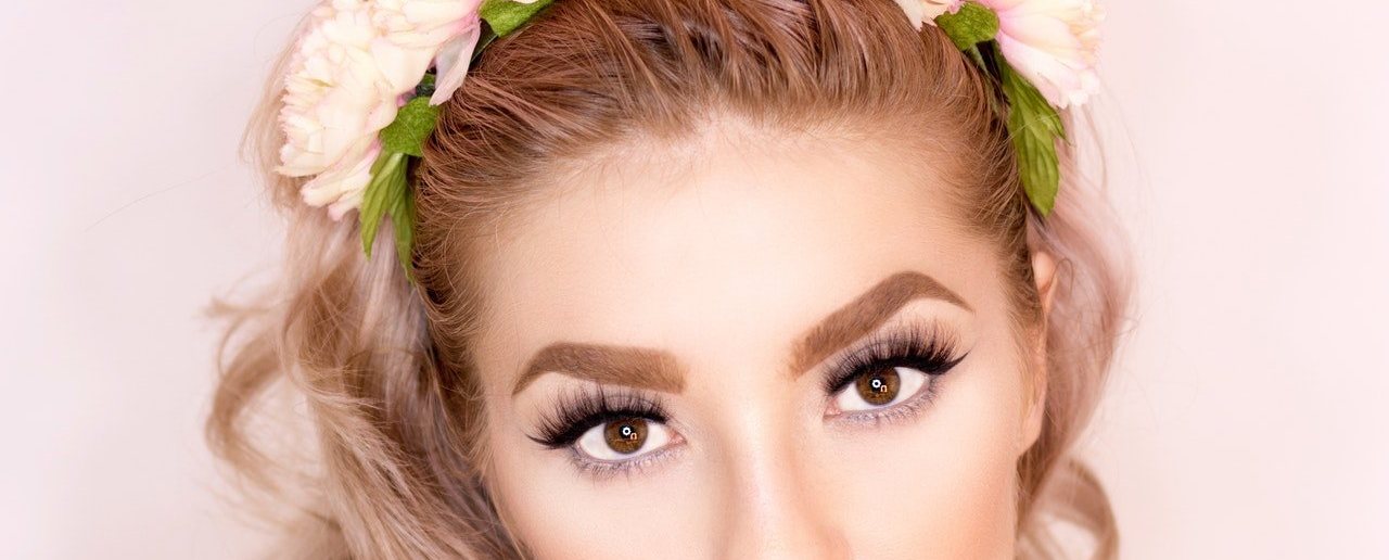 Blonde Woman With New Lash Extensions