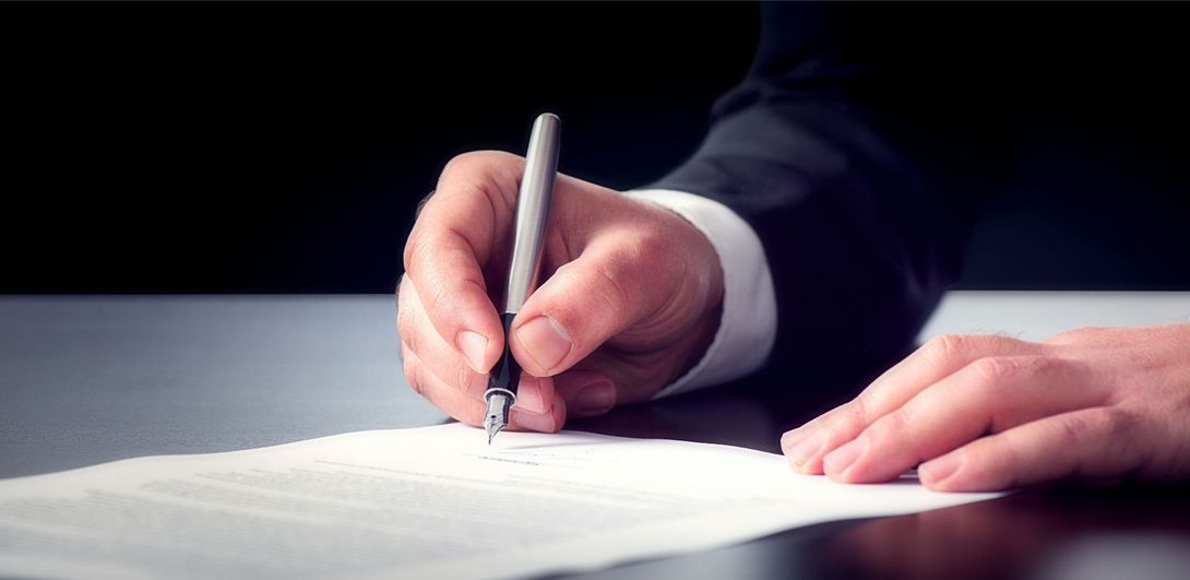 firma contratto