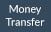 Money transfer icon with arrow and card symbol
