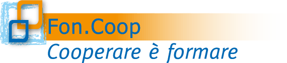 Un logo per fon.coop è mostrato su uno sfondo bianco