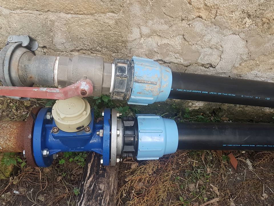 tubi per irrigazione agricola